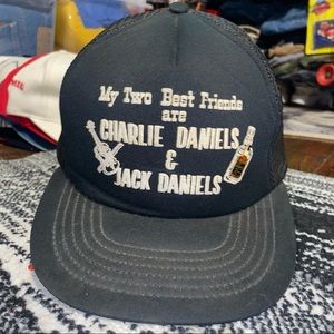 Vintage Jack Daniels/ Charlie Daniels hat